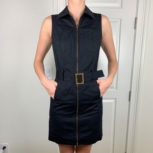 Tory Burch Zip-Down and Buckle LBD Size 6